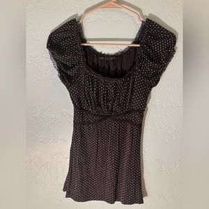 Maurice’s polka dot top! Adorable! Washed never worn.